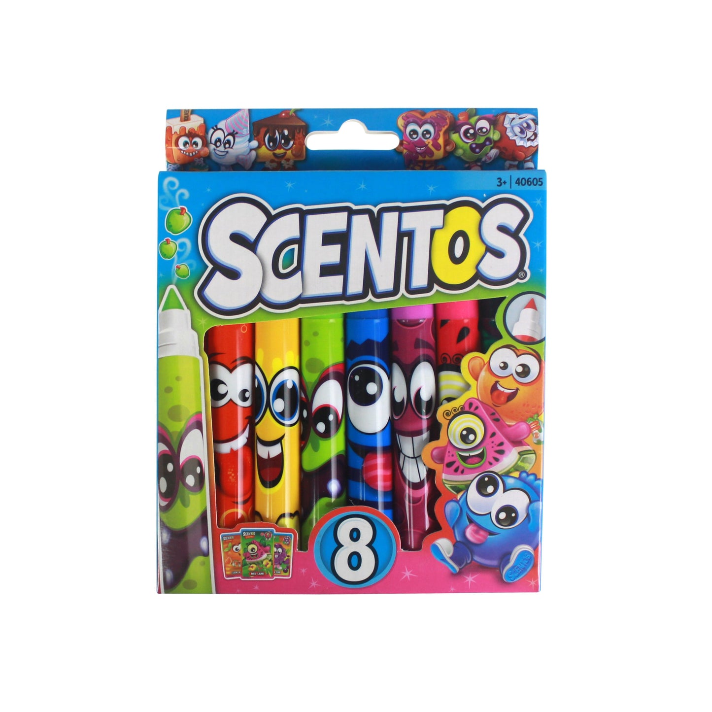 Scented classic markers 8 pieces - Fruitastic collection - WERONE