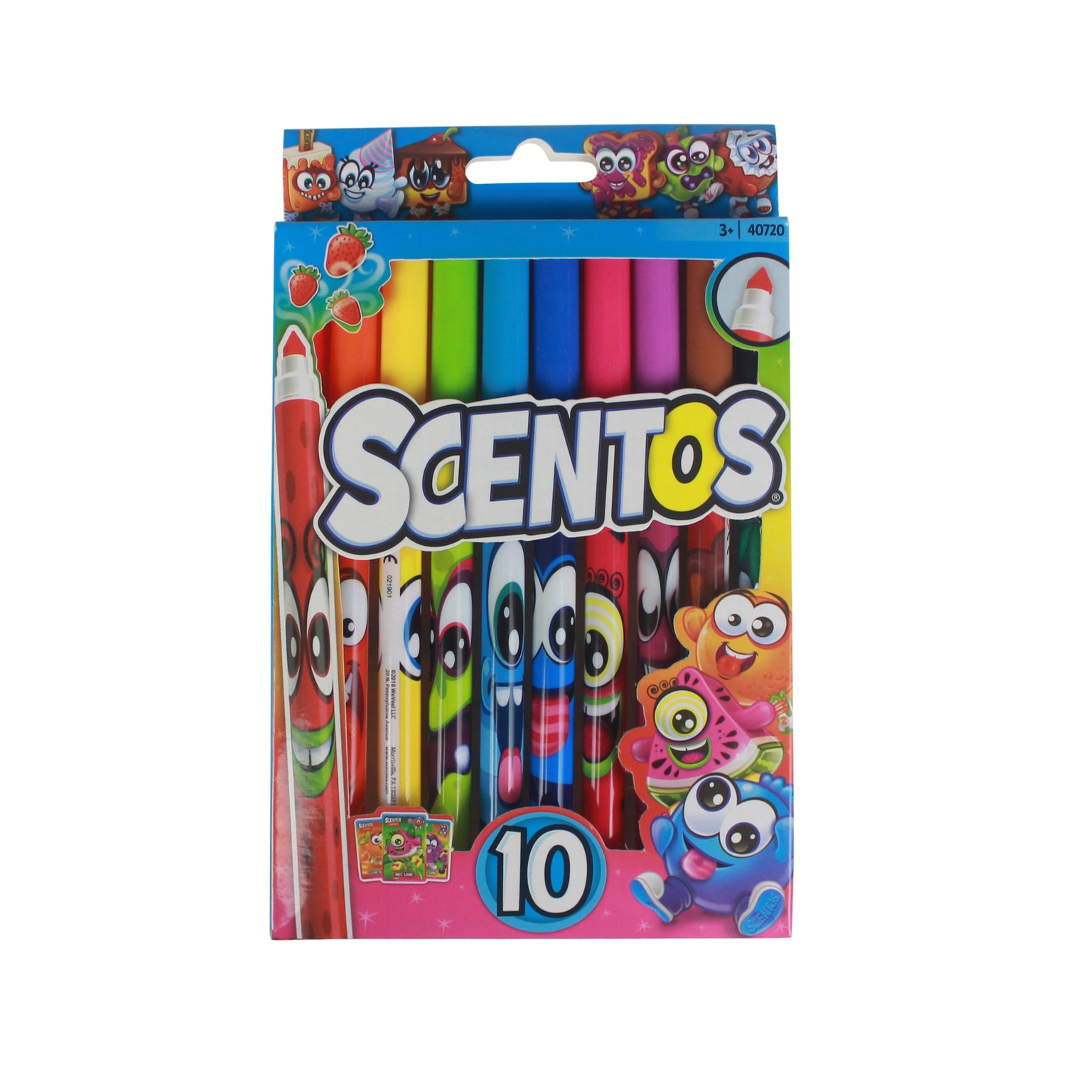 Scented Fine Line Markers 10 pack - WERONE