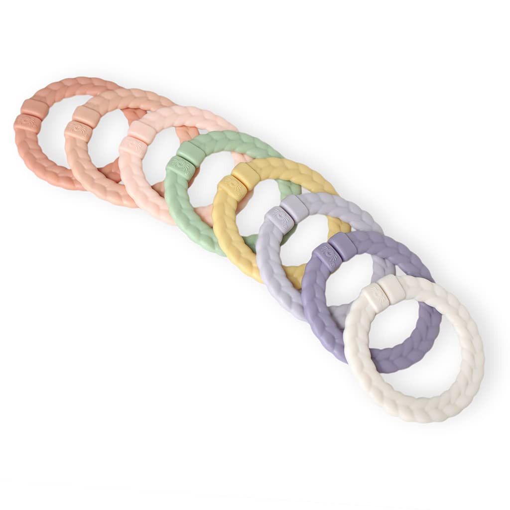 Itzy Ritzy Linking Ring Set - Pastel - WERONE