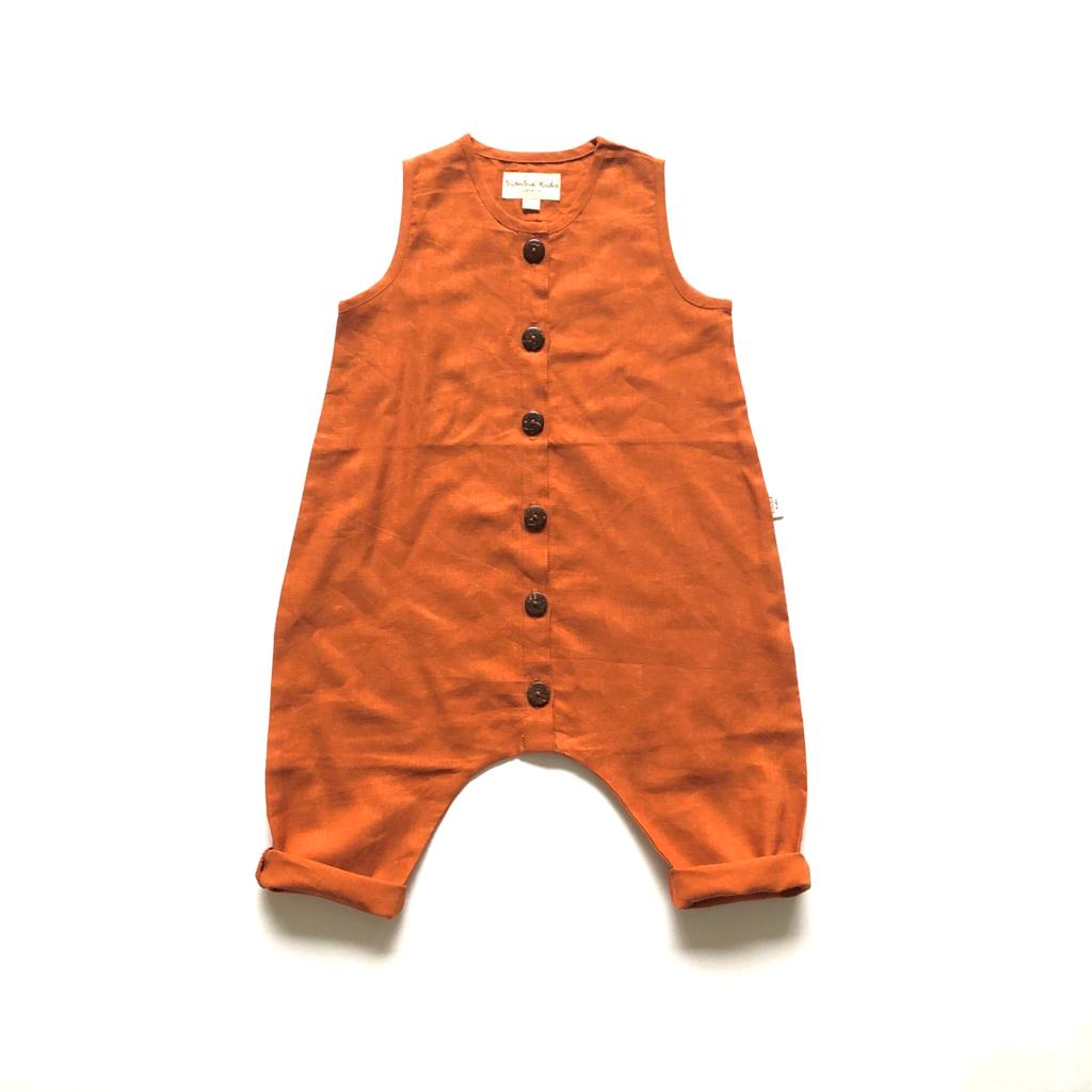 Fynn Overall - Apricot