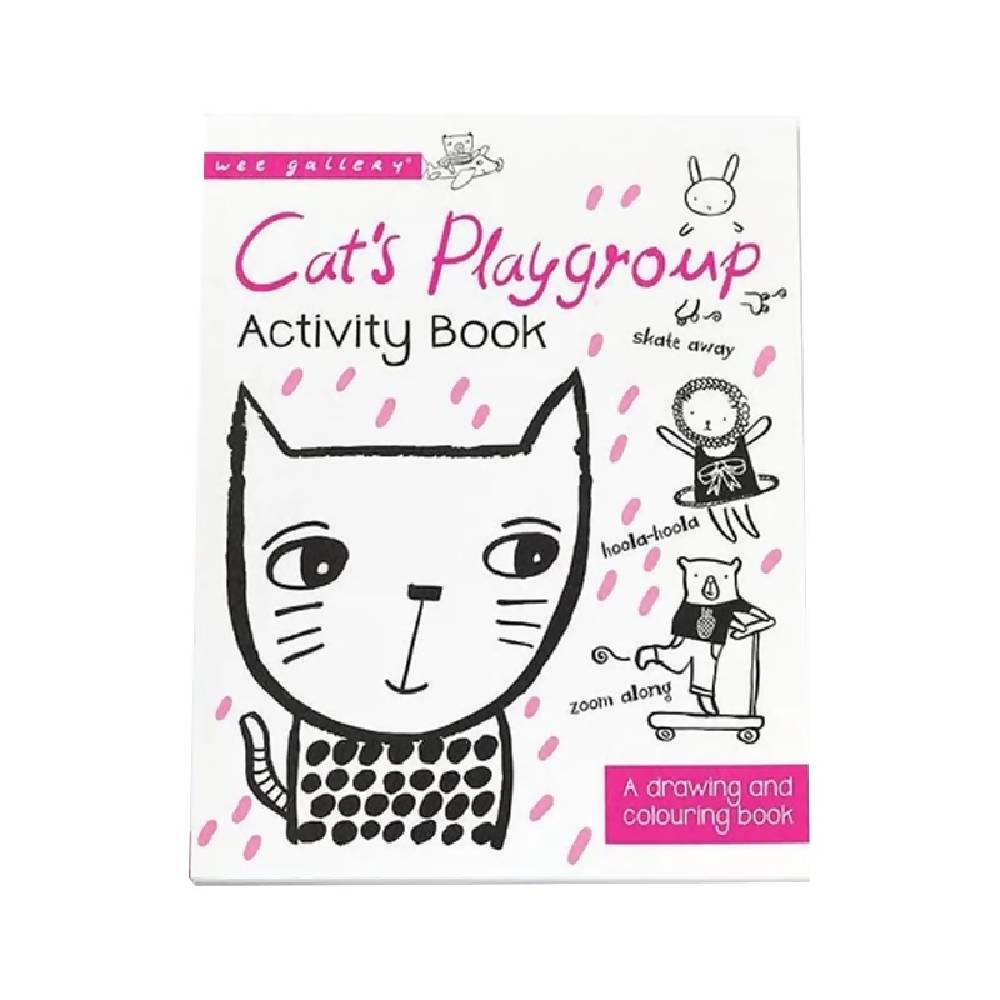 ACTIVITY BOOK // CAT'S PLAYGROUP : A DRAWING AND COLOURING BOOK - WERONE