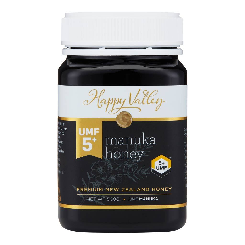Happy Valley Premium New Zealand Manuka Honey UMF 5+ (500g) - WERONE