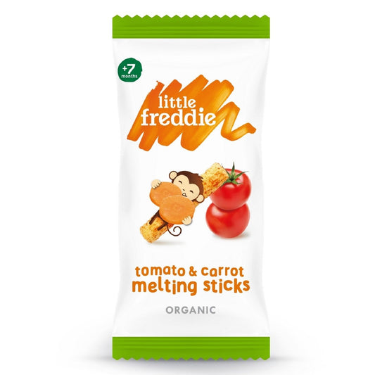 Little Freddie Tomato & Carrot Puff Sticks 15g - WERONE