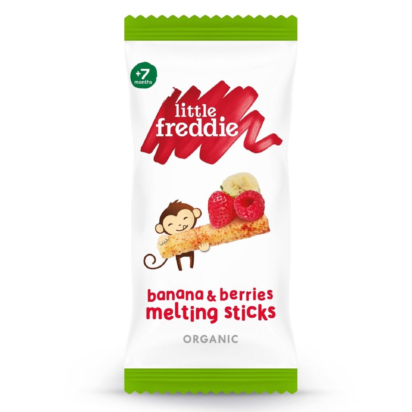 Little Freddie Banana & Berries Puff Sticks 15g - WERONE
