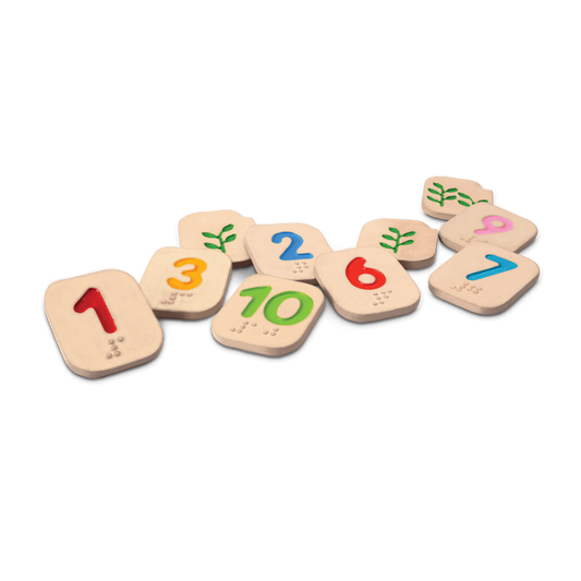 Braille Numbers 1-10 - WERONE