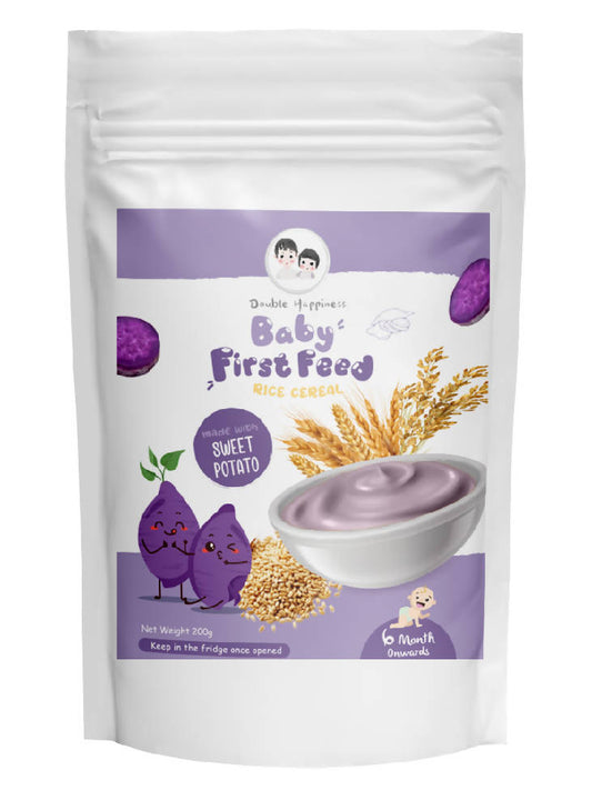 Baby First Feed Sweet Potato Rice Cereal - WERONE