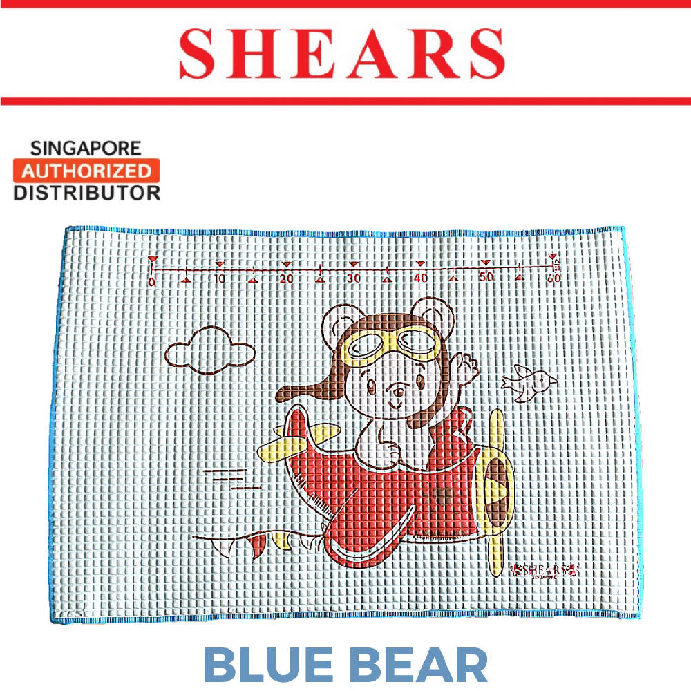 Shears Baby Changing Mat Air Bubbles Cot Sheet Bear 儿童充气隔尿垫 60x90cm - WERONE