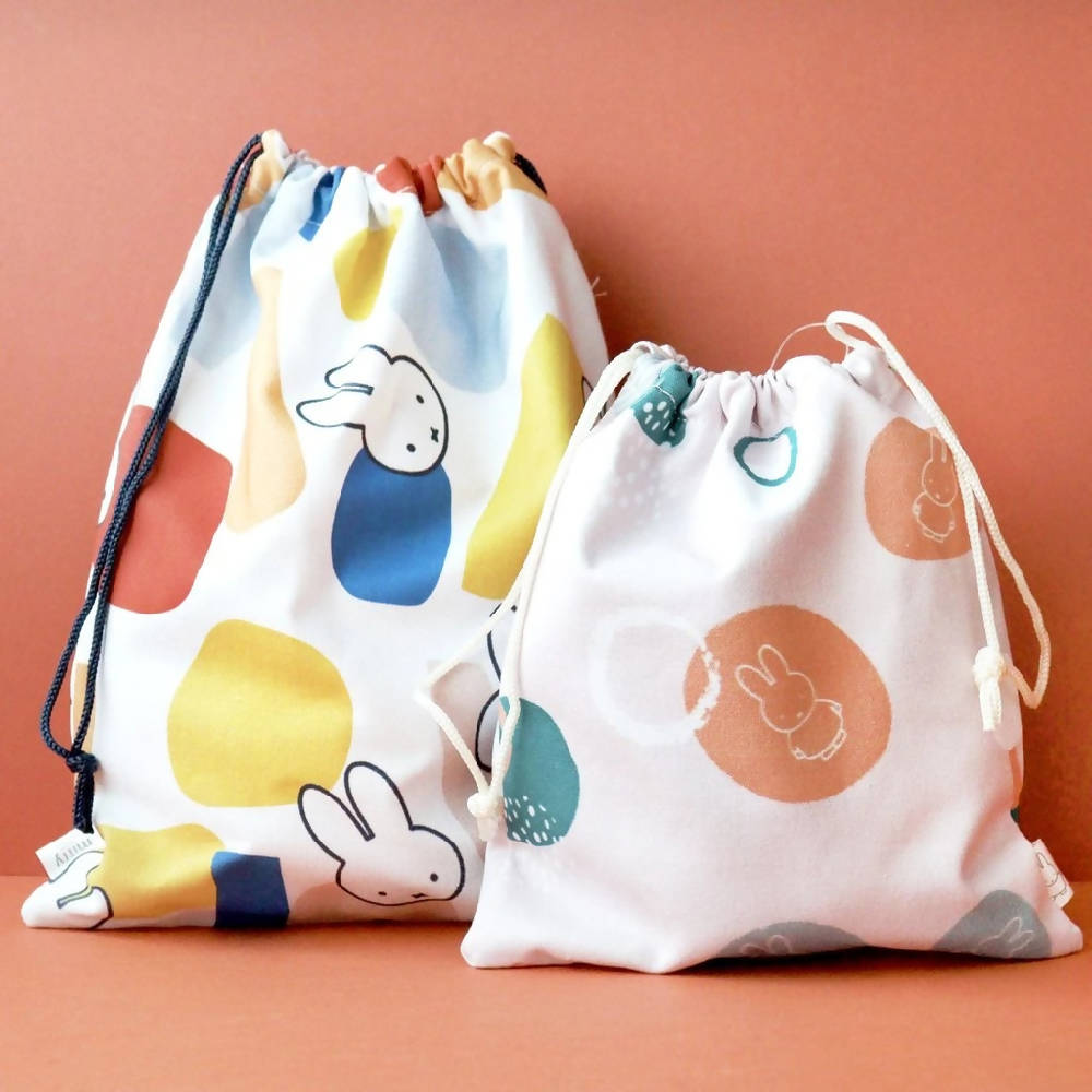 Miffy Drawstring Bag - Blush - WERONE