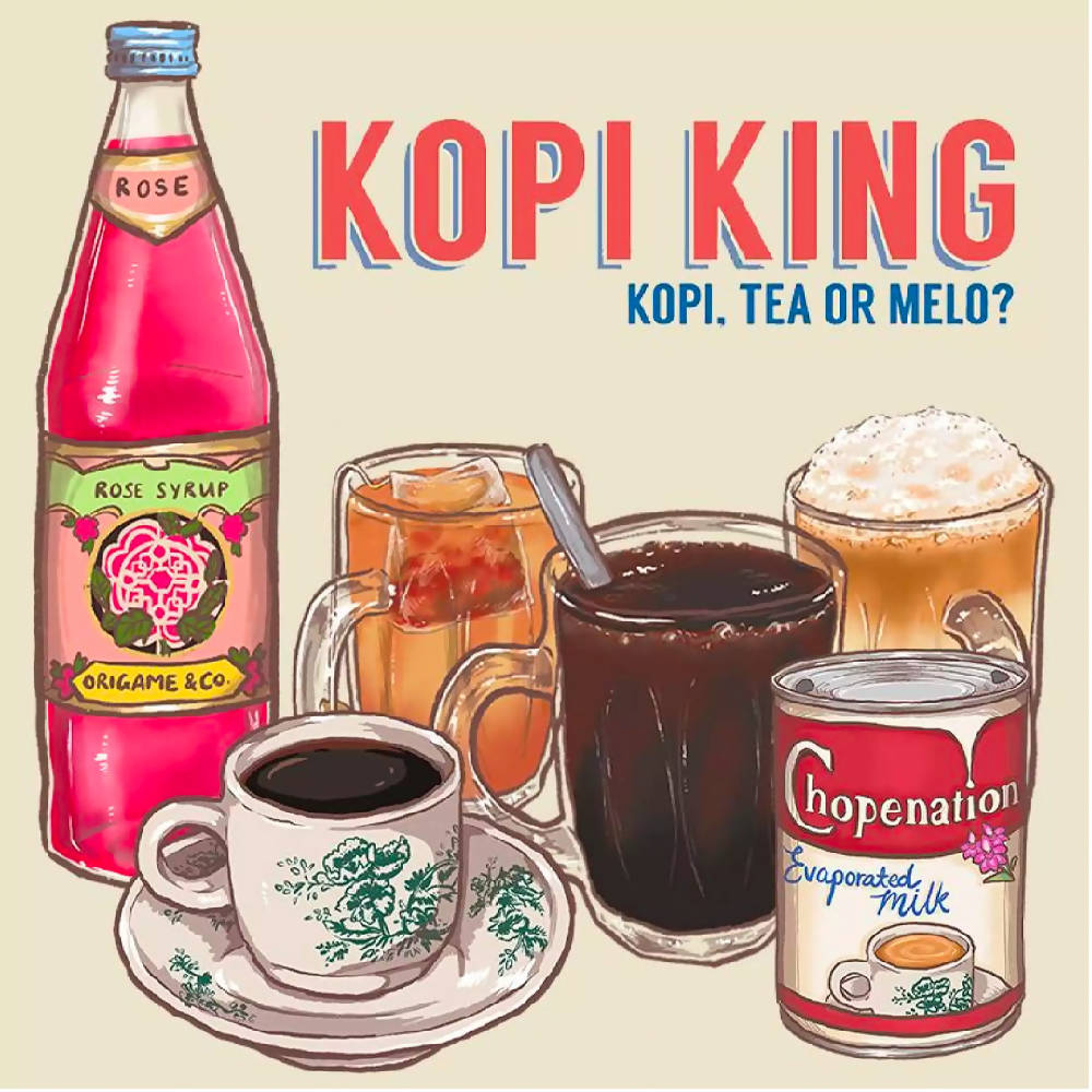 Kopi King Card Game - WERONE