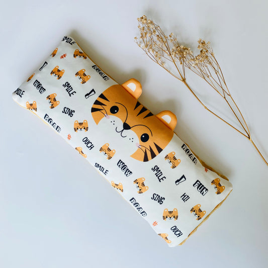 Minky Husk Pillow - Theo the Tiger - WERONE