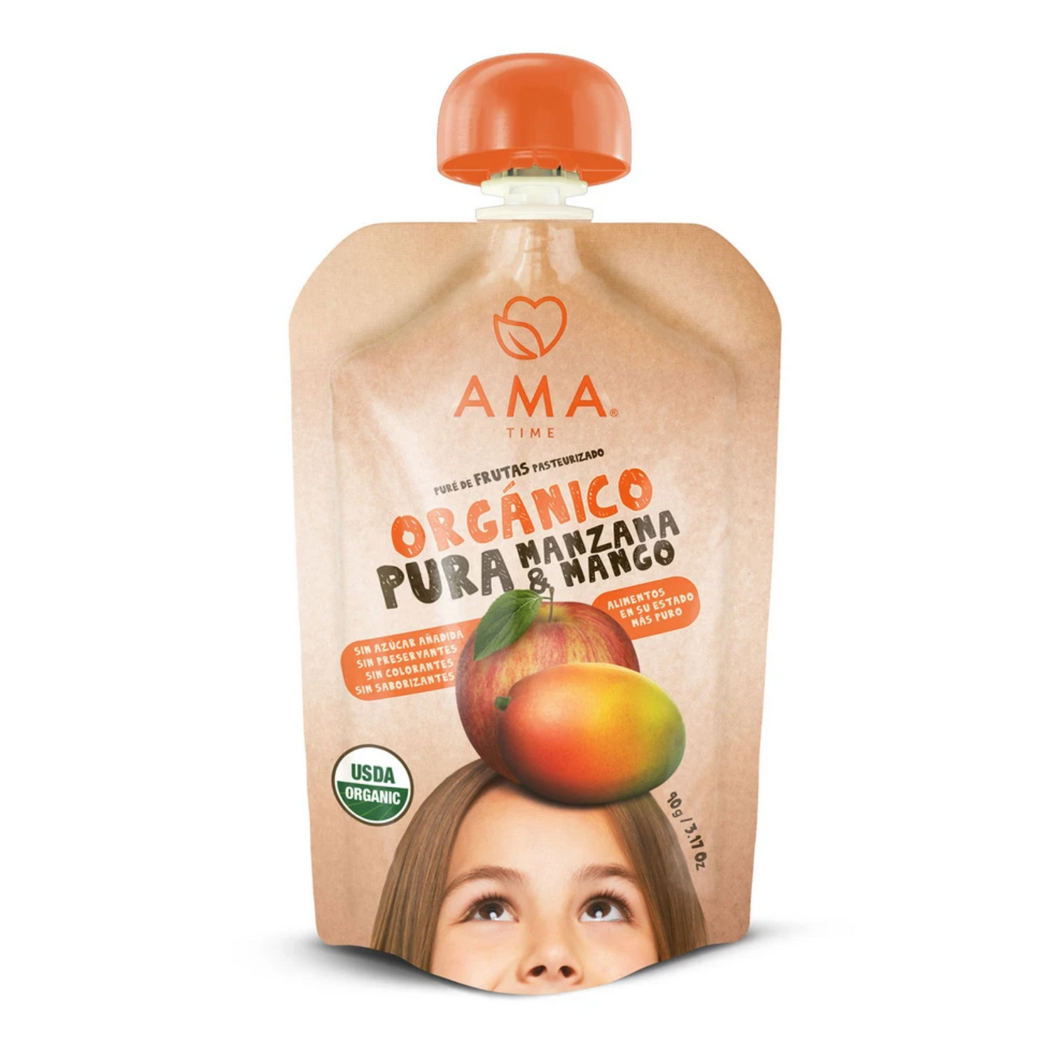 AMA Time Organic Apple & Mango Puree (6m+) - WERONE