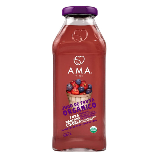 AMA Time Organic Plum and Apple Juice 300ml - WERONE