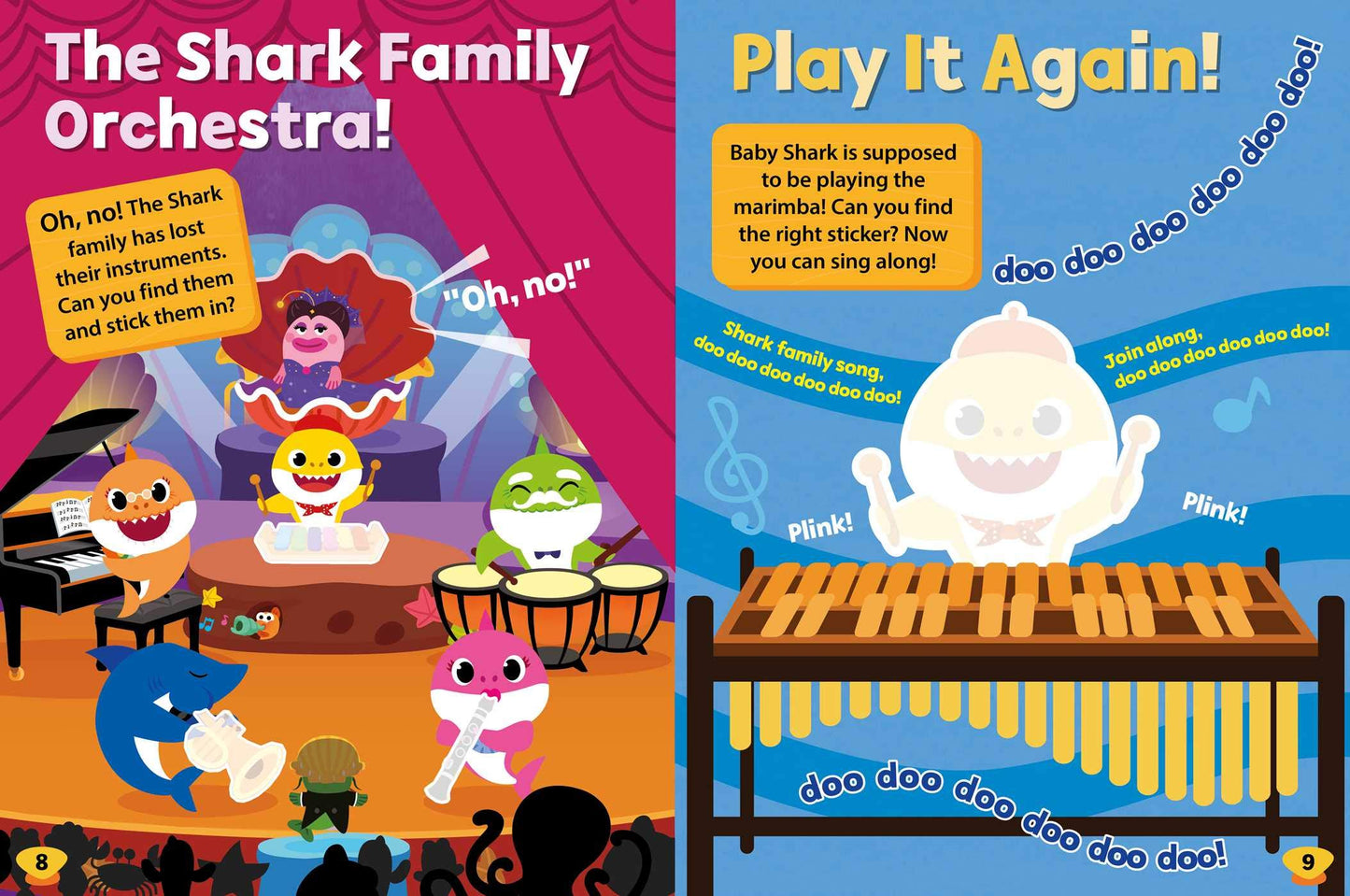Baby Shark: Ultimate Sticker and Activity Book