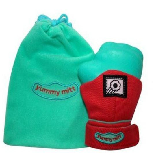 Yummy Mitt - Red & Turquoise - WERONE