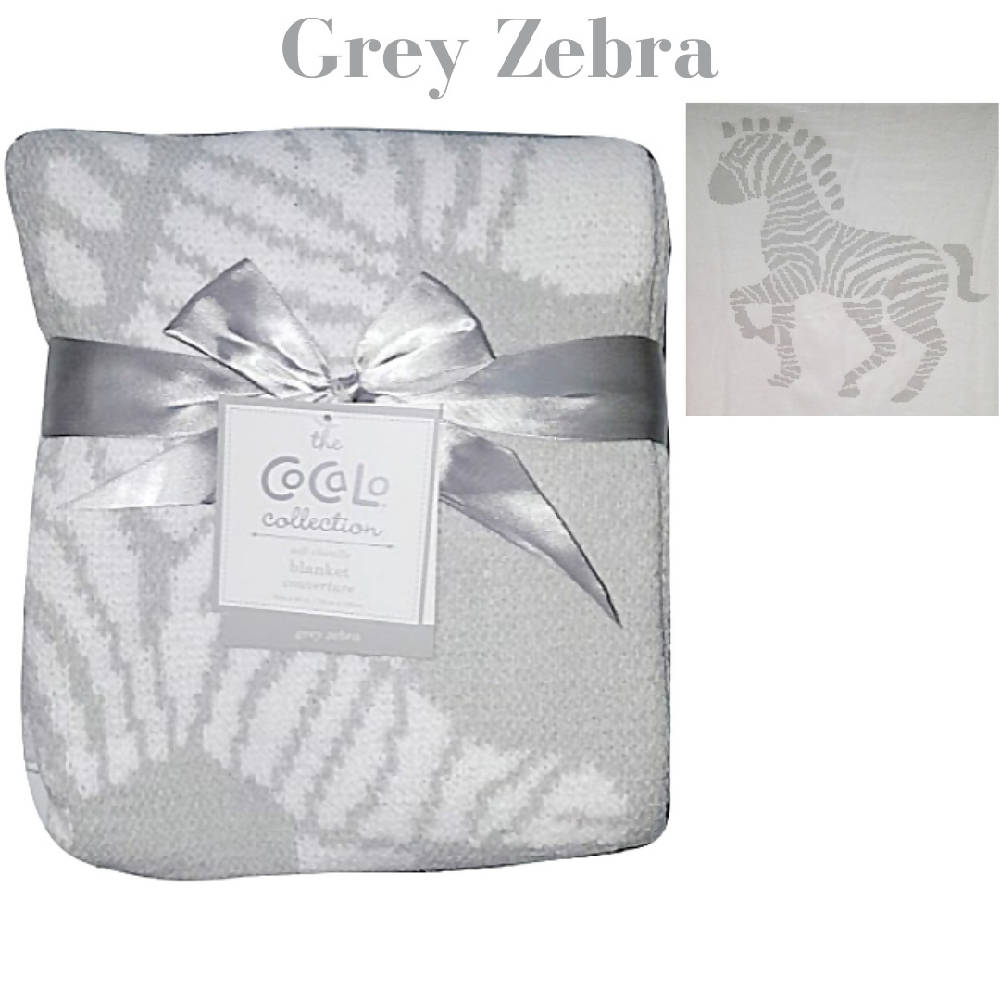 Shears Blanket Cocalo Breathable Blanket Grey Zebra CBZ1PC - WERONE