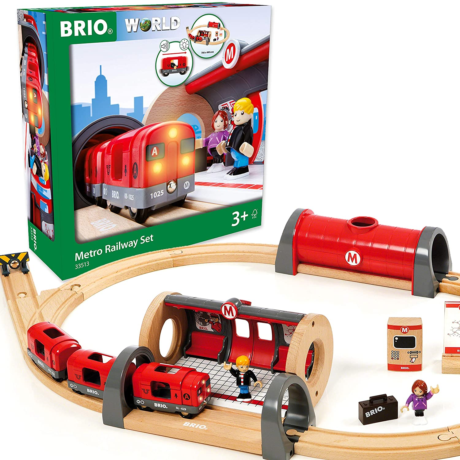 BRIO Metro Railway Set - WERONE