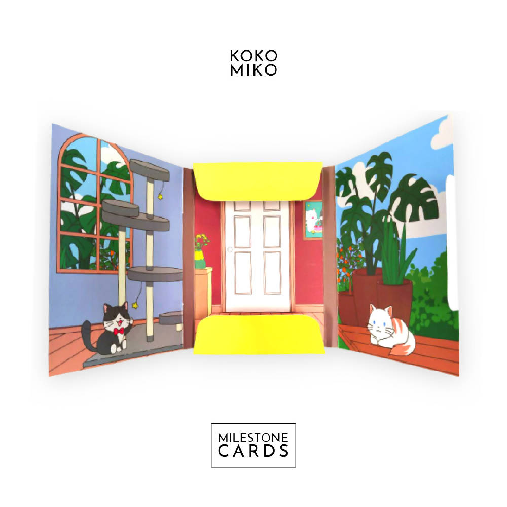 Koko & Miko Baby Milestone Cards - WERONE