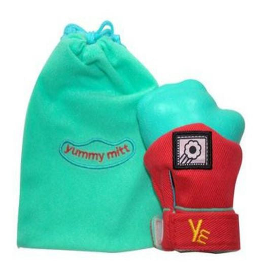 Yummy Mitt - Red & Turquoise - WERONE