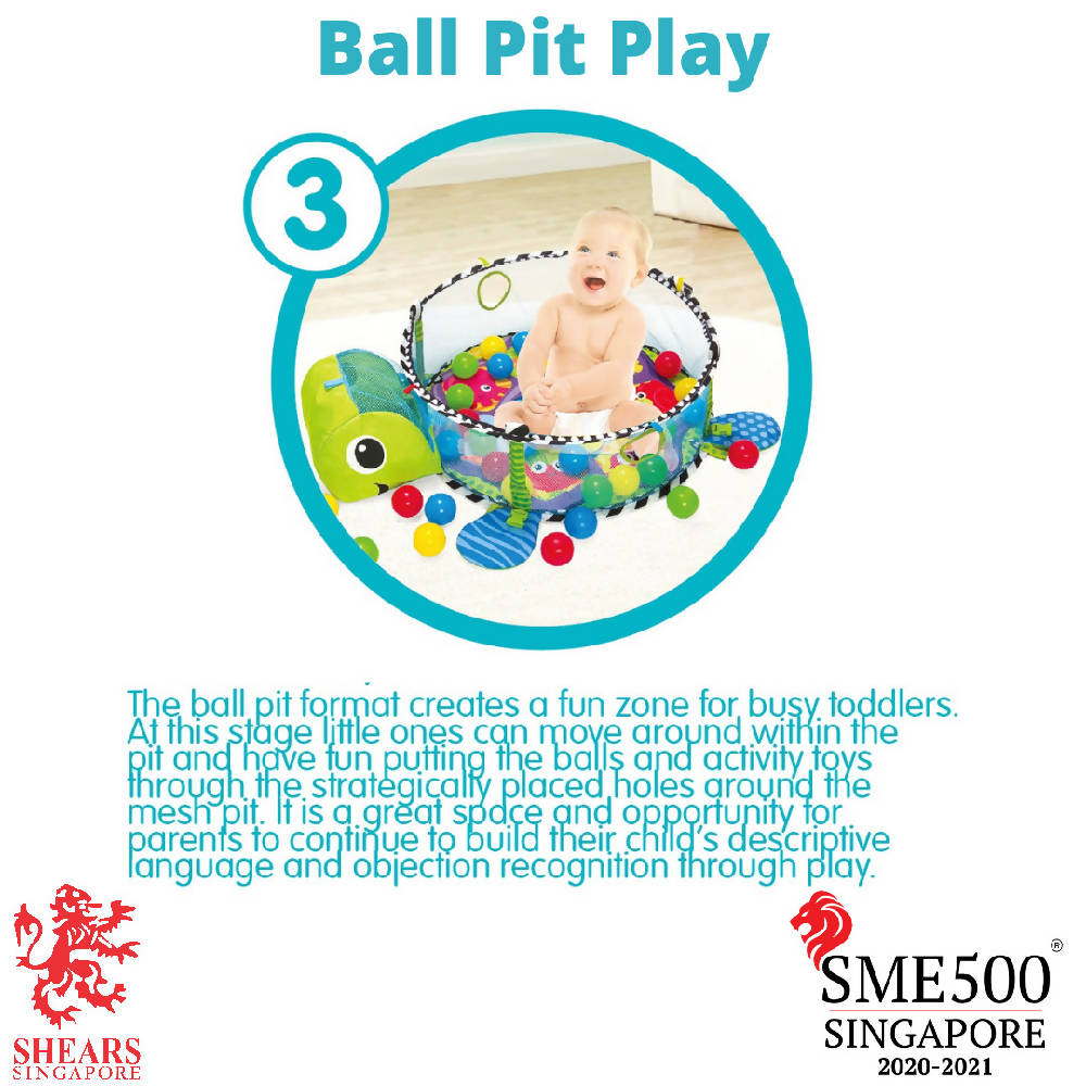 Shears Baby Activity Play Gym Lion & Ball Pit SPG9611 - WERONE