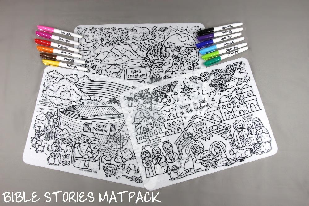DrawnBy: Bible Stories Mat Pack - WERONE