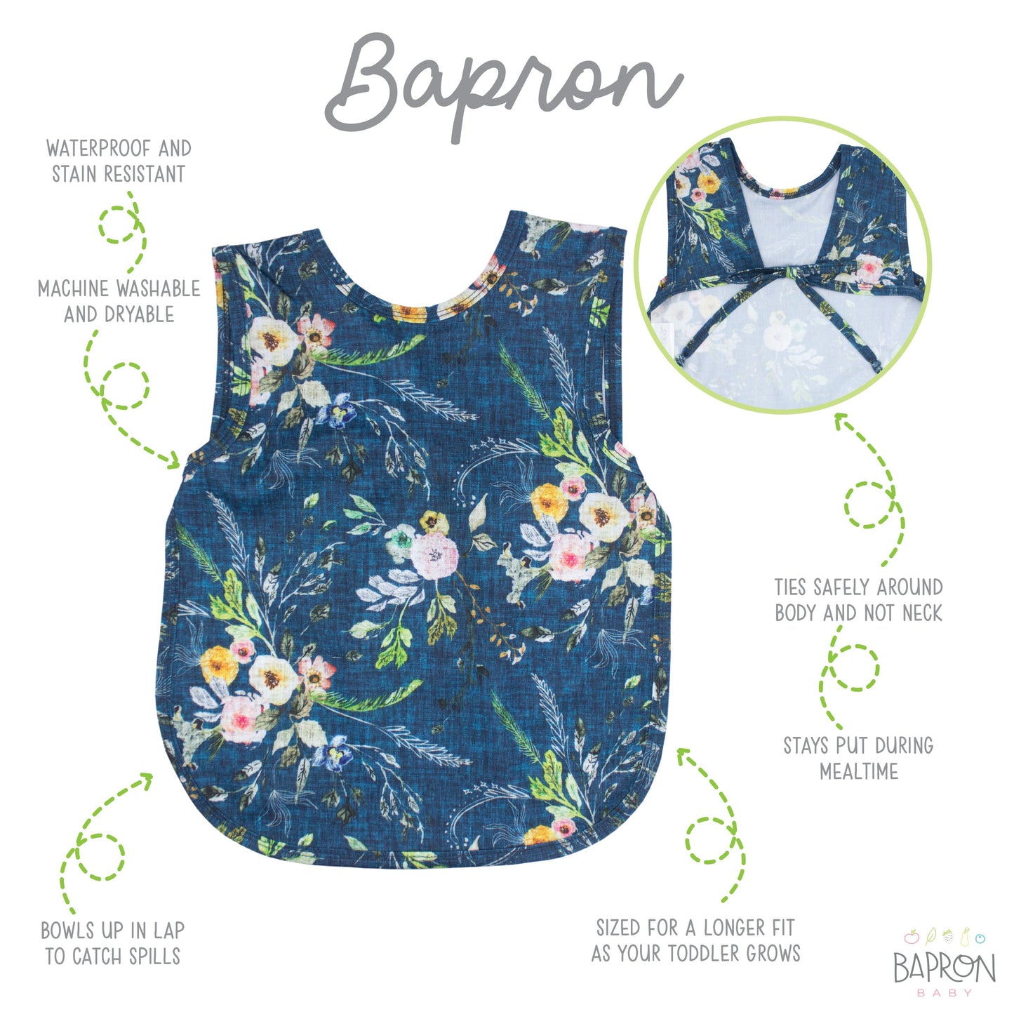 Boho Floral Bapron - WERONE