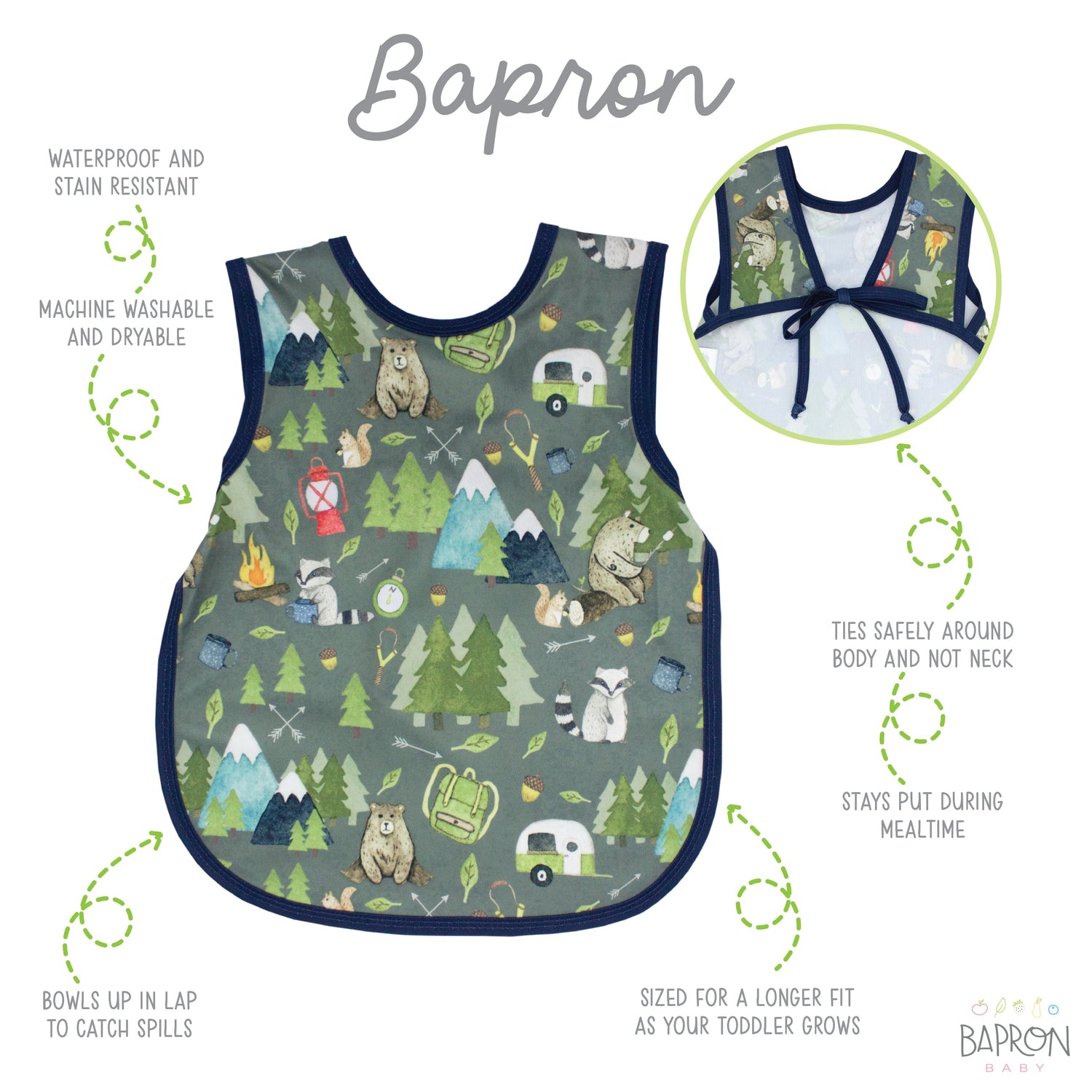 Camping Bears Bapron - WERONE