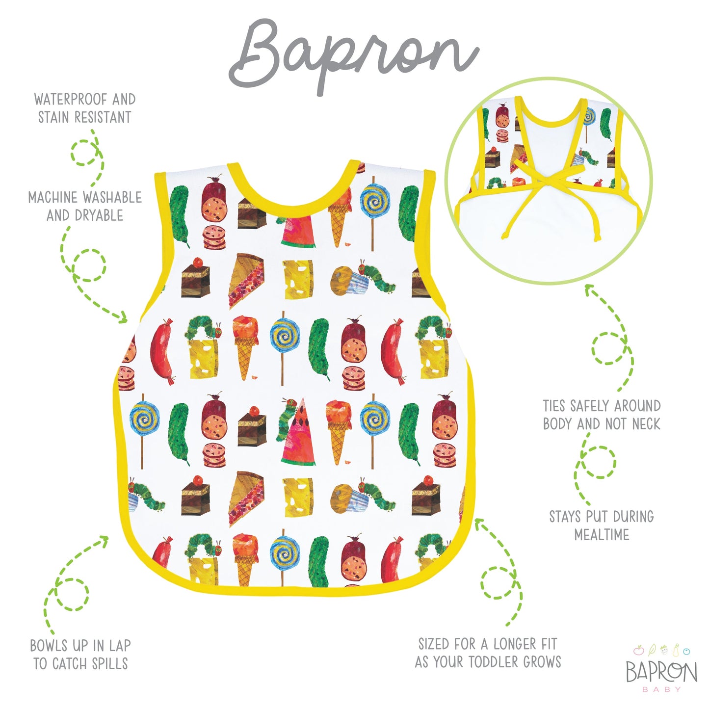 Food Parade Bapron - from the World of Eric Carle - WERONE