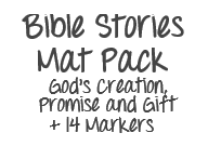 DrawnBy: Bible Stories Mat Pack - WERONE