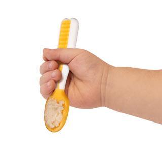 NumNum Pre-Spoon GOOtensils 2 Pack (Rosebud + Frosty Lilac) - WERONE