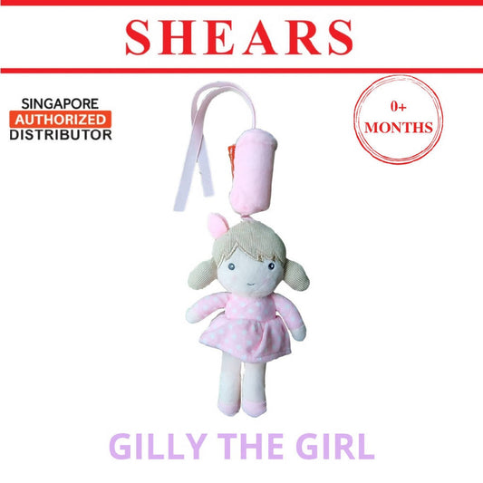 Shears Baby Soft Toy Toddler Ling Ling Toy GILLY THE GIRL - WERONE