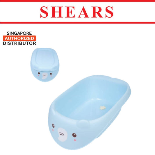 Shears Baby Storage Bath Tub BPA Free SBT6005 BLUE ELEPHANT - WERONE