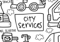 City Services Silicone Colouring Mat - WERONE