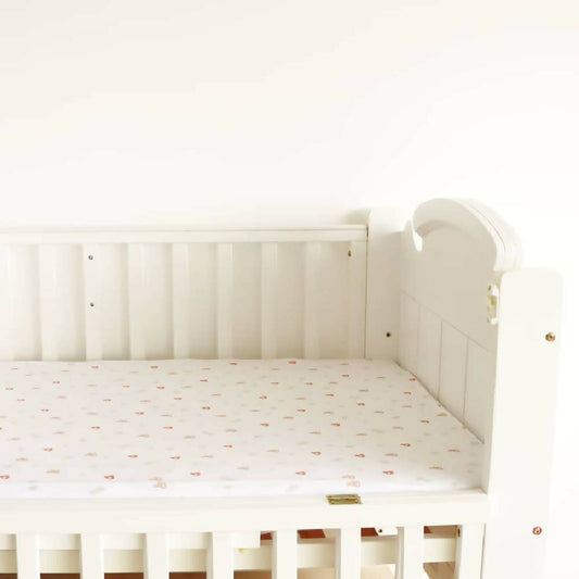 Premium Bamboo Fitted Cot Sheet - 2 designs