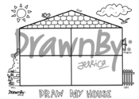 Draw My House Silicone Drawing Mat - WERONE