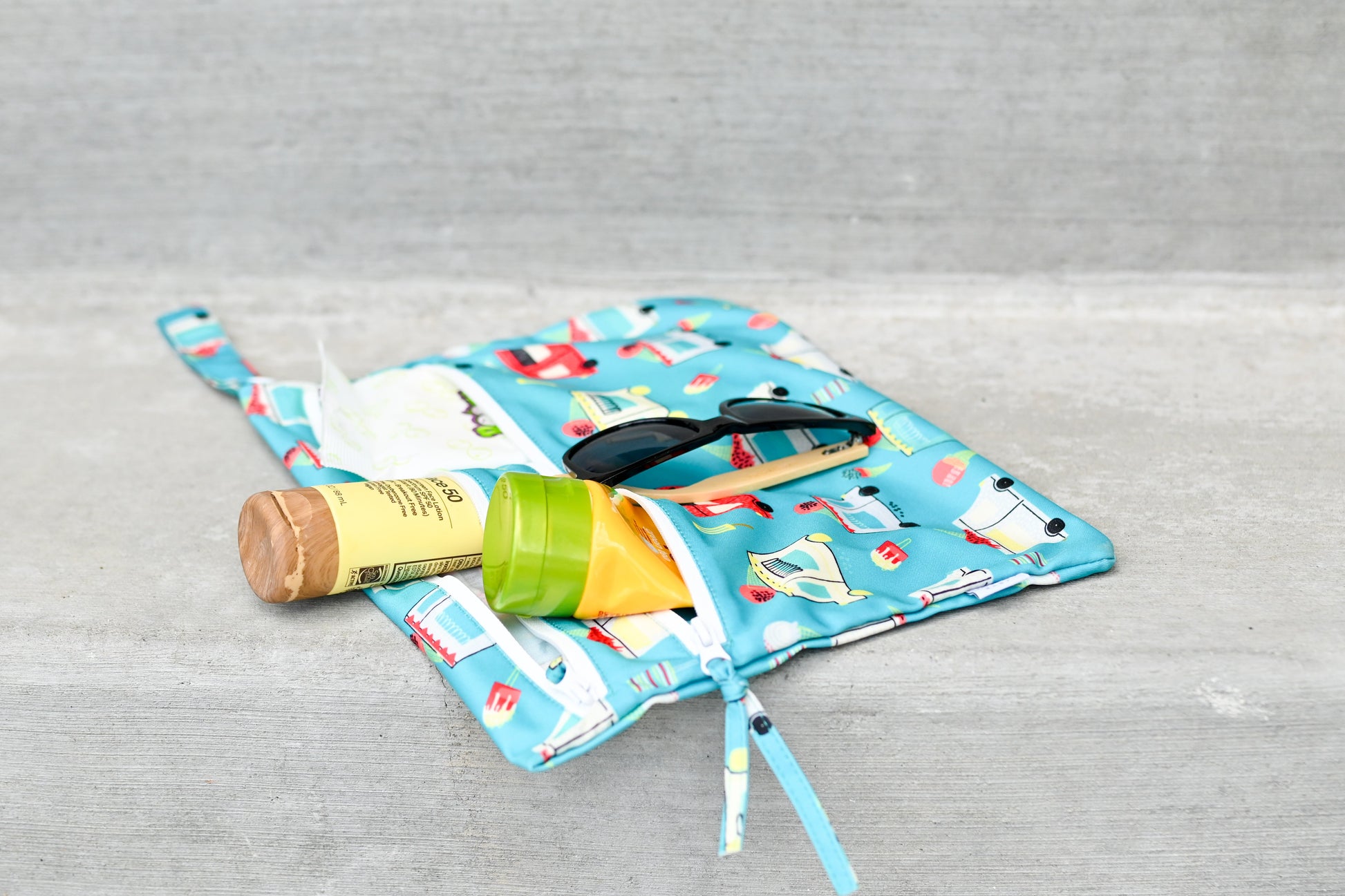 Ice Cream Truck - Waterproof Wet Bag (For mealtime, on-the-go, and more!) - WERONE