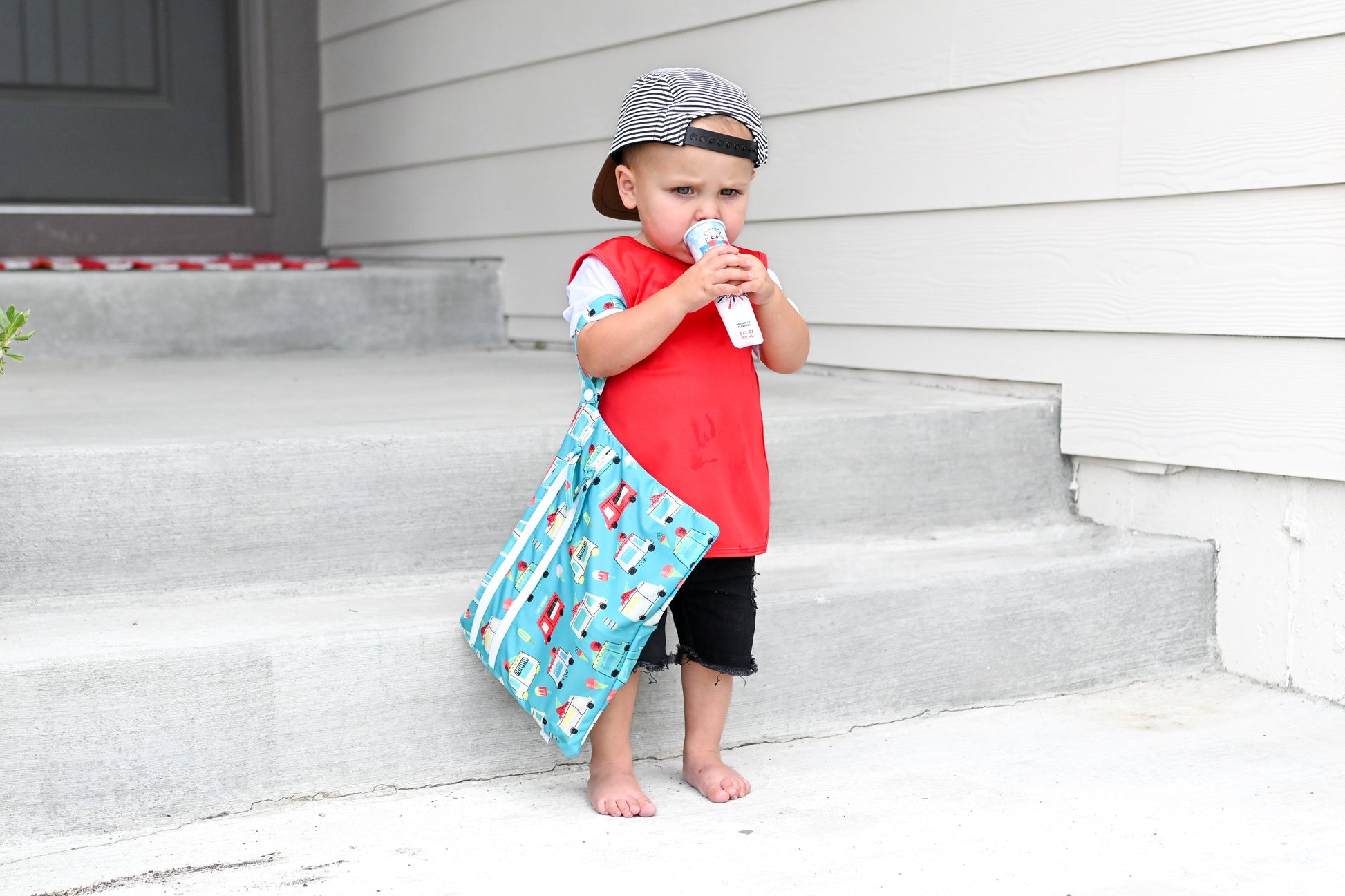 Ice Cream Truck - Waterproof Wet Bag (For mealtime, on-the-go, and more!) - WERONE