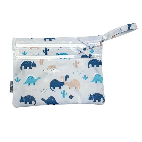 Desert Dinos - Waterproof Wet Bag (For mealtime, on-the-go, and more!) - WERONE
