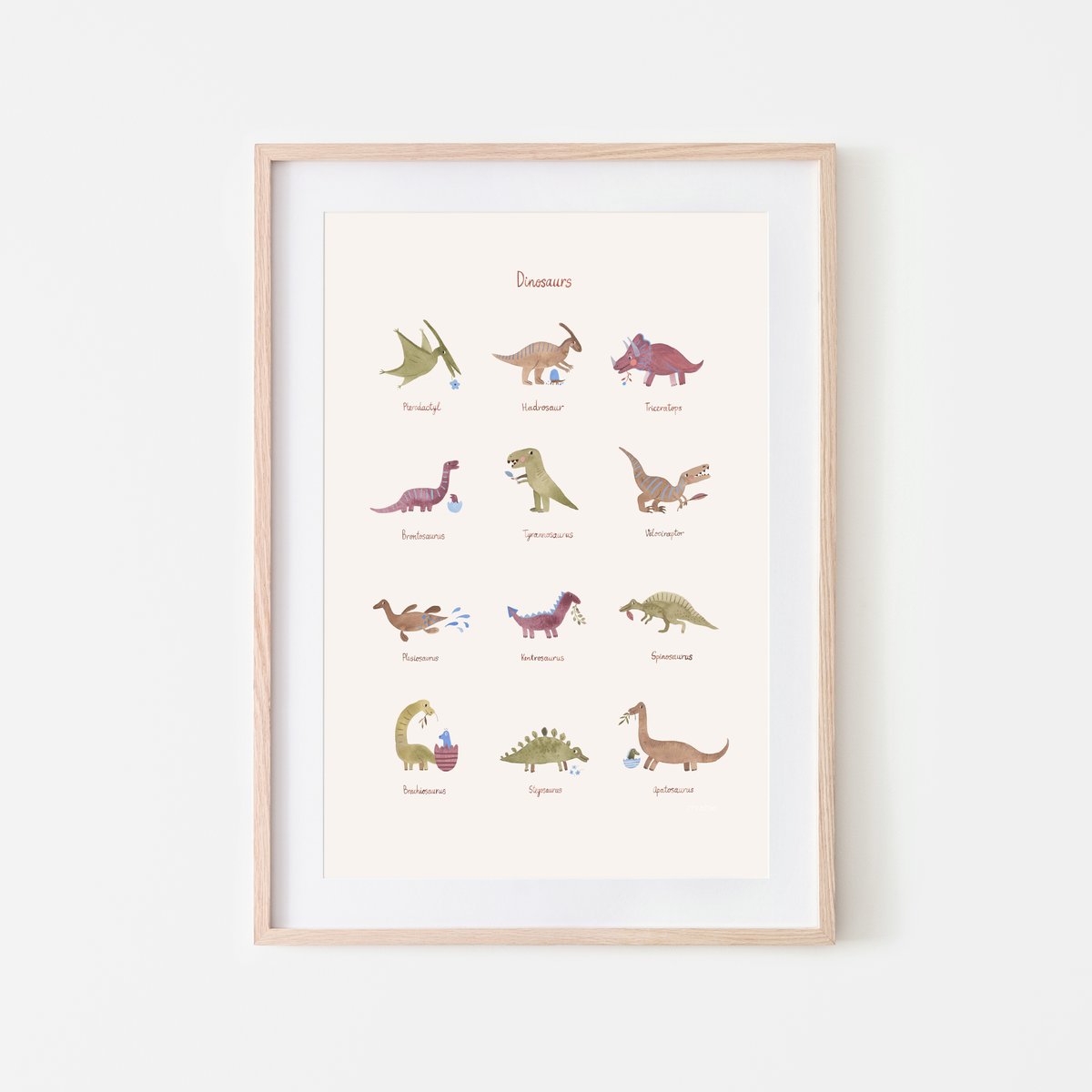 Dinosaurs Poster - WERONE