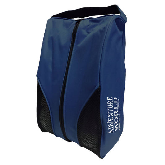Adventure World Shoe Bag With Compartment (Navy Blue) - WERONE
