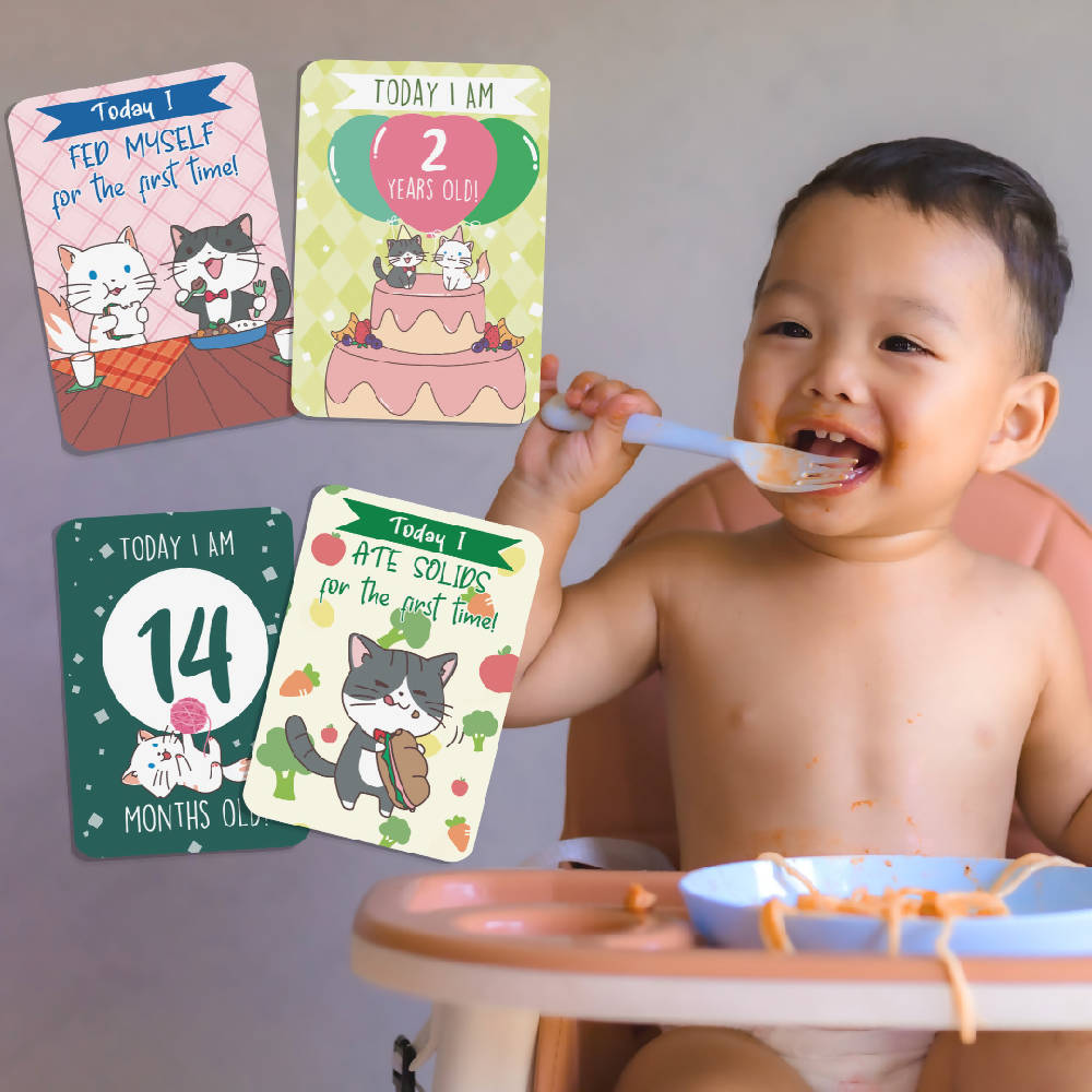 Koko & Miko Baby Milestone Cards - WERONE