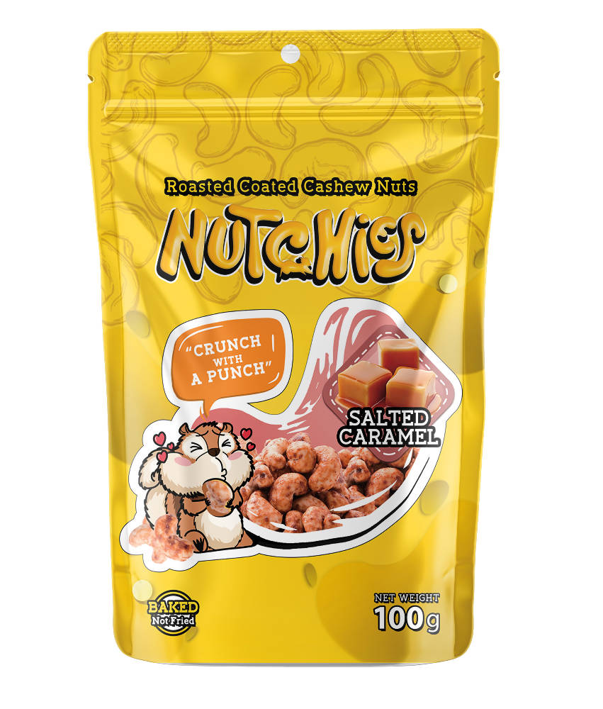 Nutchies Salted Caramel 100g - WERONE