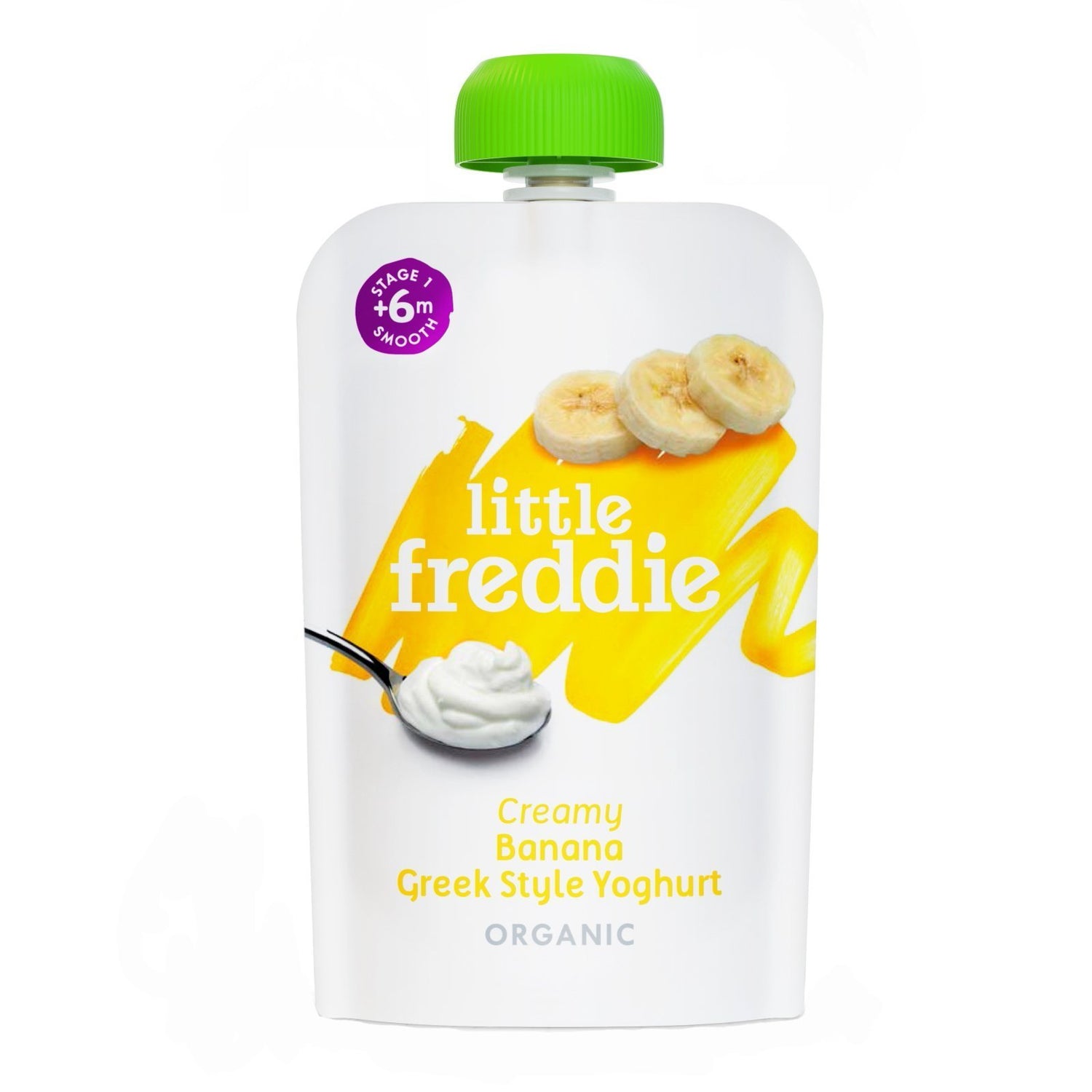 Little Freddie  Creamy  Banana Greek Style Yoghurt - 100g - WERONE