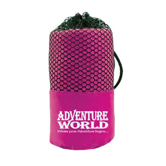 Adventure World Microfibre Bath Towel (Purple) - WERONE