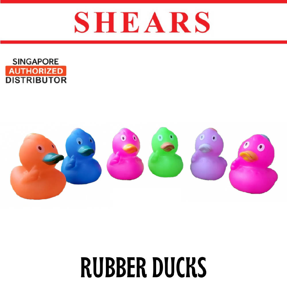 Shears Bath Toy 6 Pcs Baby Ducky - WERONE