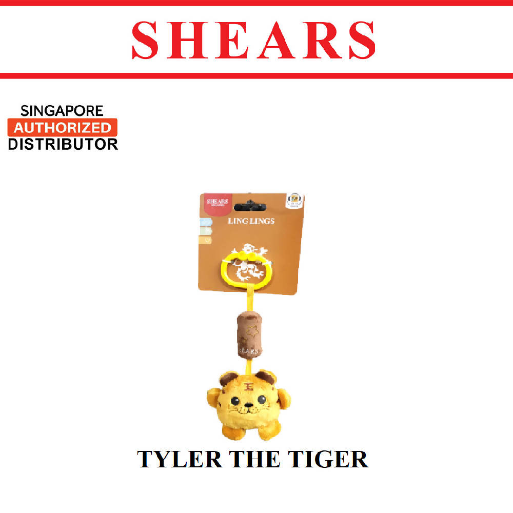 Shears Baby Soft Toy Toddler Ling Ling Toy Tyler the Tiger - WERONE