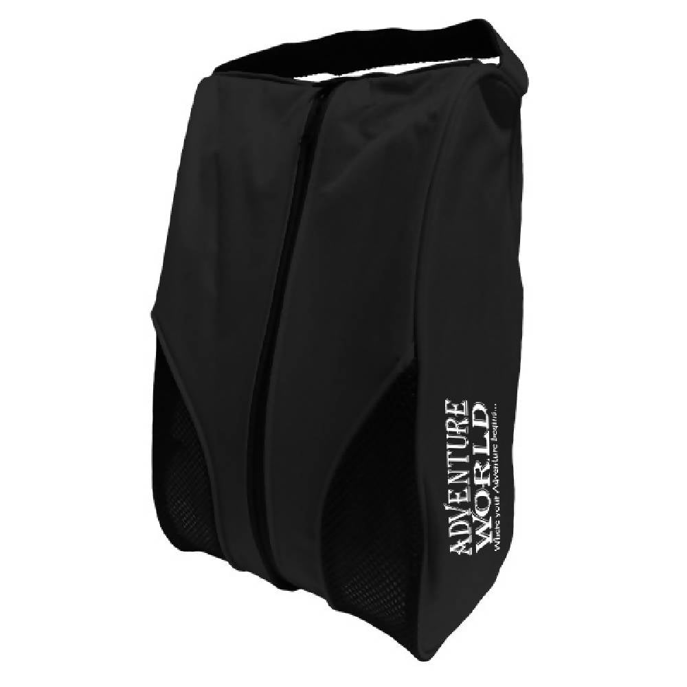 Adventure World Shoe Bag With Compartment (Black) - WERONE
