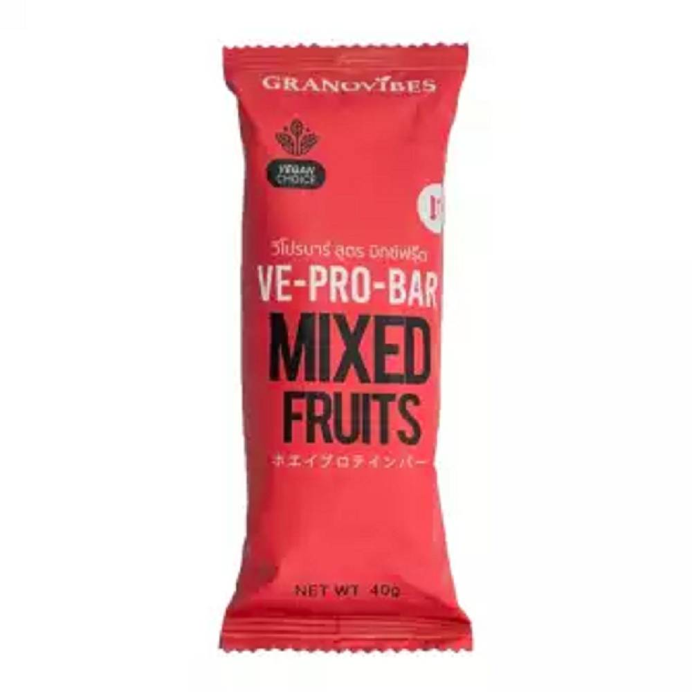 Granovibes VE-Pro-Bar [Mixed Fruits] 40g - WERONE