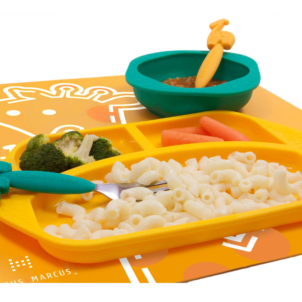 Marcus & Marcus Silicone Divided Plate - Lola - WERONE