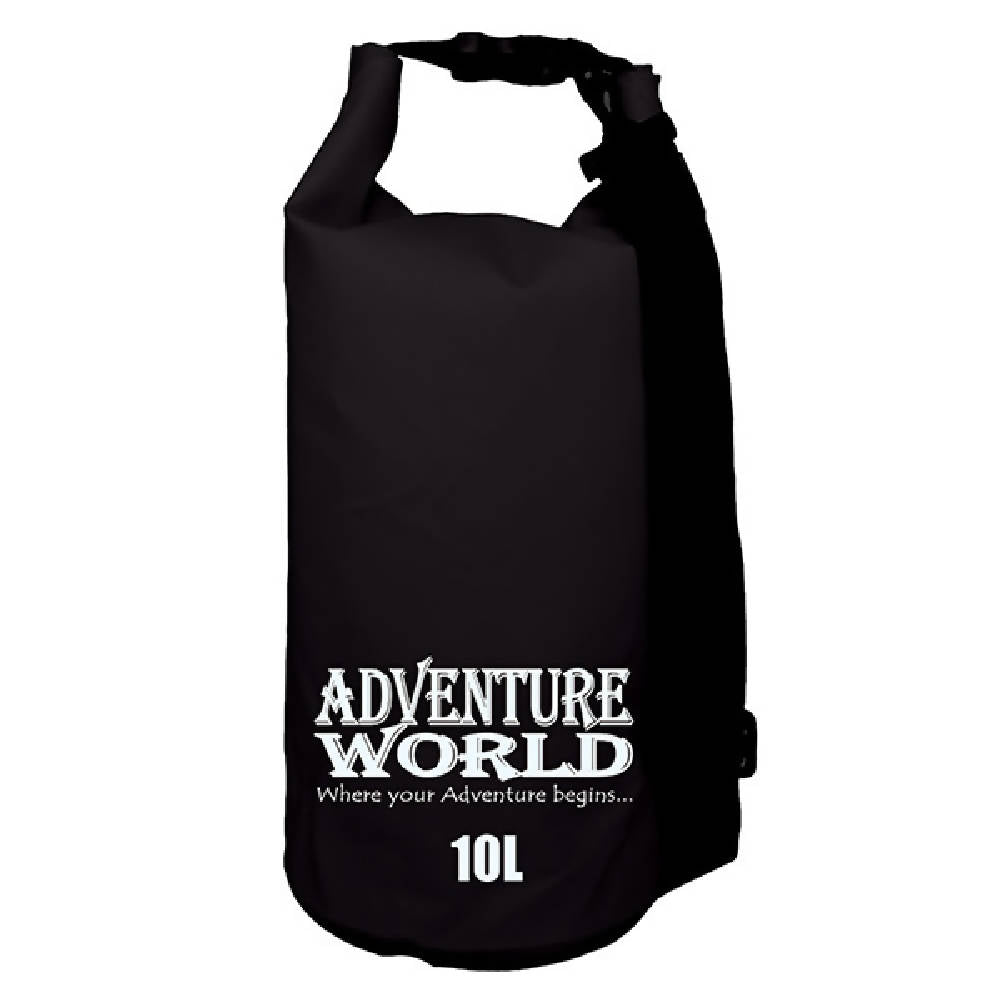 Adventure World 10L Waterproof Dry Bag (Black) - WERONE