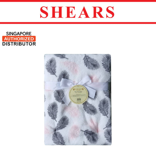 Shears Blanket Comfy Soft Blanket Leaf - WERONE